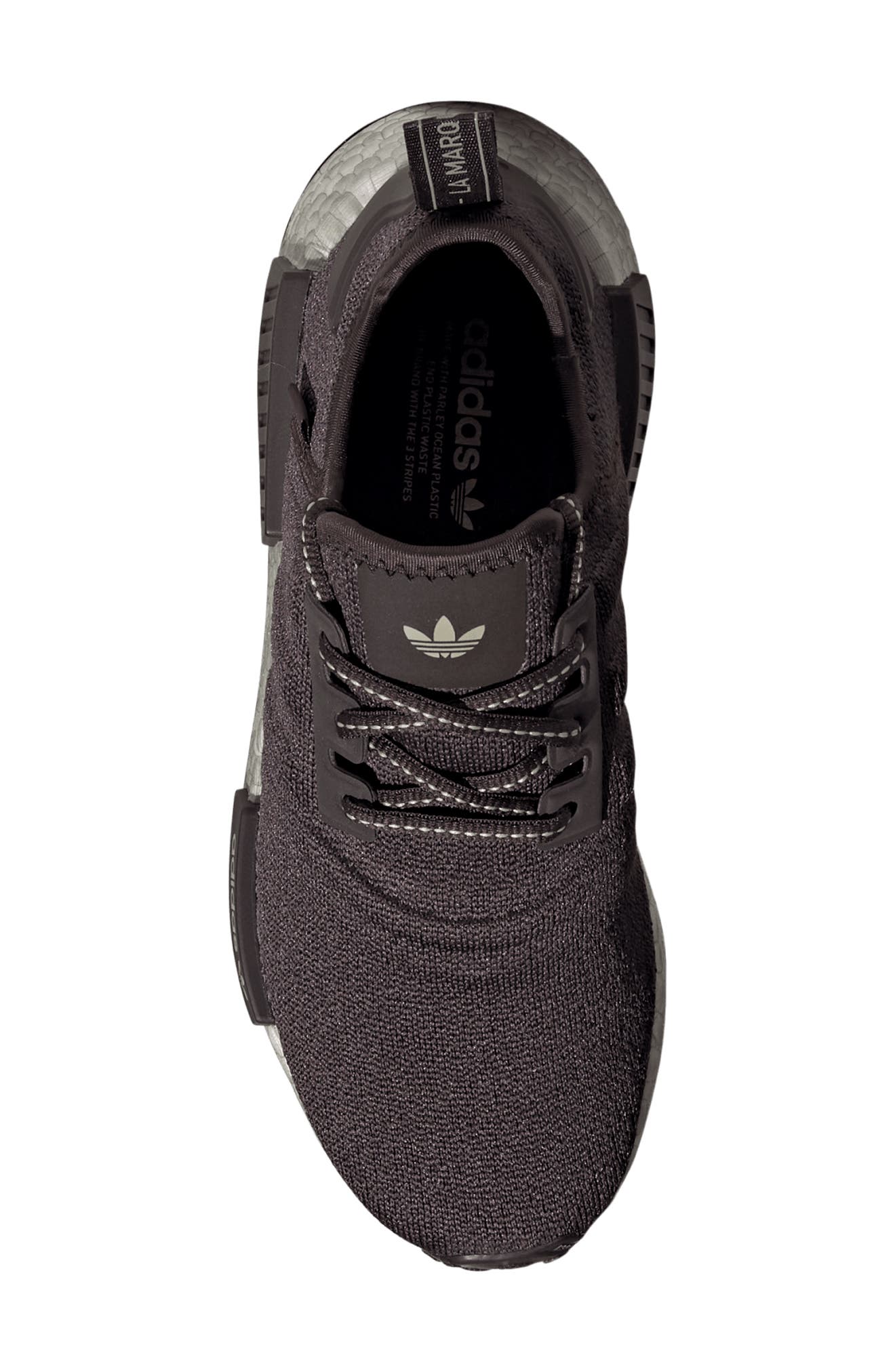NMD_R1 Runner Sneaker, Alternate, color, BROWN/ BROWN/ GREY