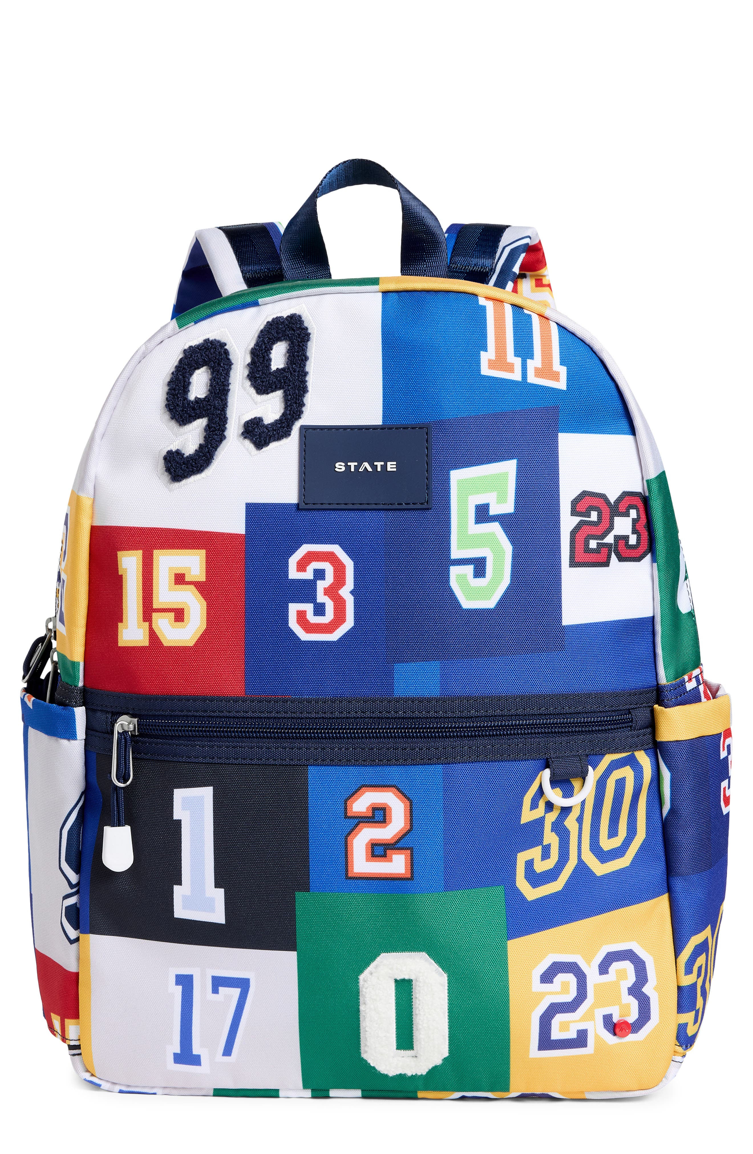 Kids' Kane Backpack, Main, color, VARSITY NUMBERS