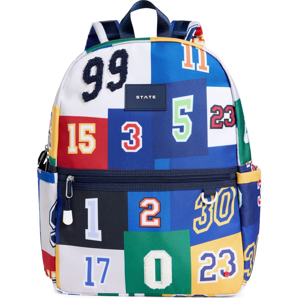 State Bags Kids' Kane Backpack In Varsity Numbers