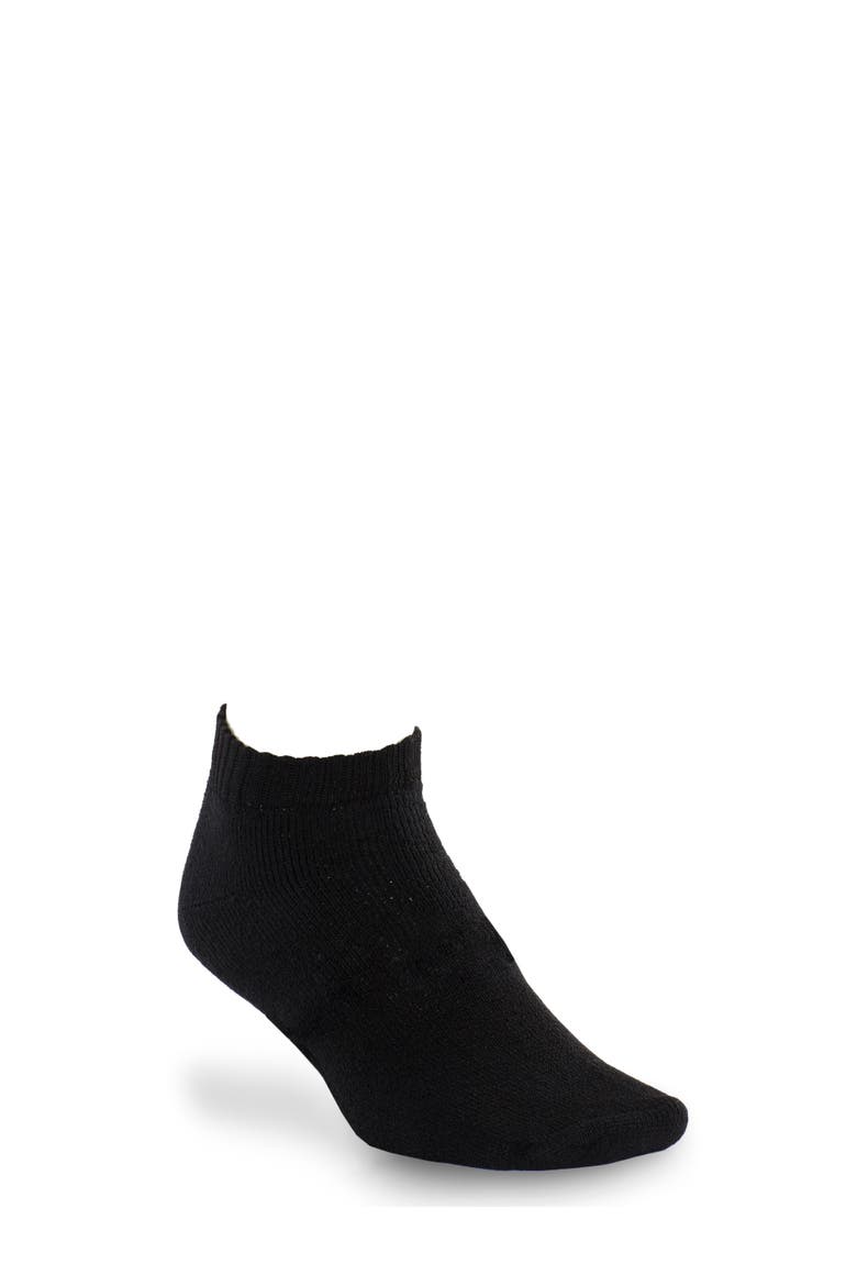 3-pk Continuous Comfort Low Cut Socks, Alternate, color, BLACK