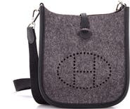 Pre-Owned Hermes Evelyne Bag Gen III Felt TPM