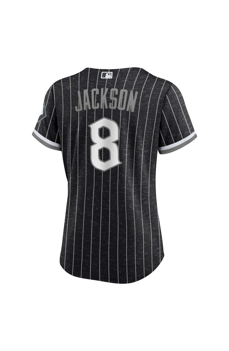 Nike Women's Nike Bo Jackson Black Chicago White Sox City Connect Replica Player Jersey, Alternate, color, Black