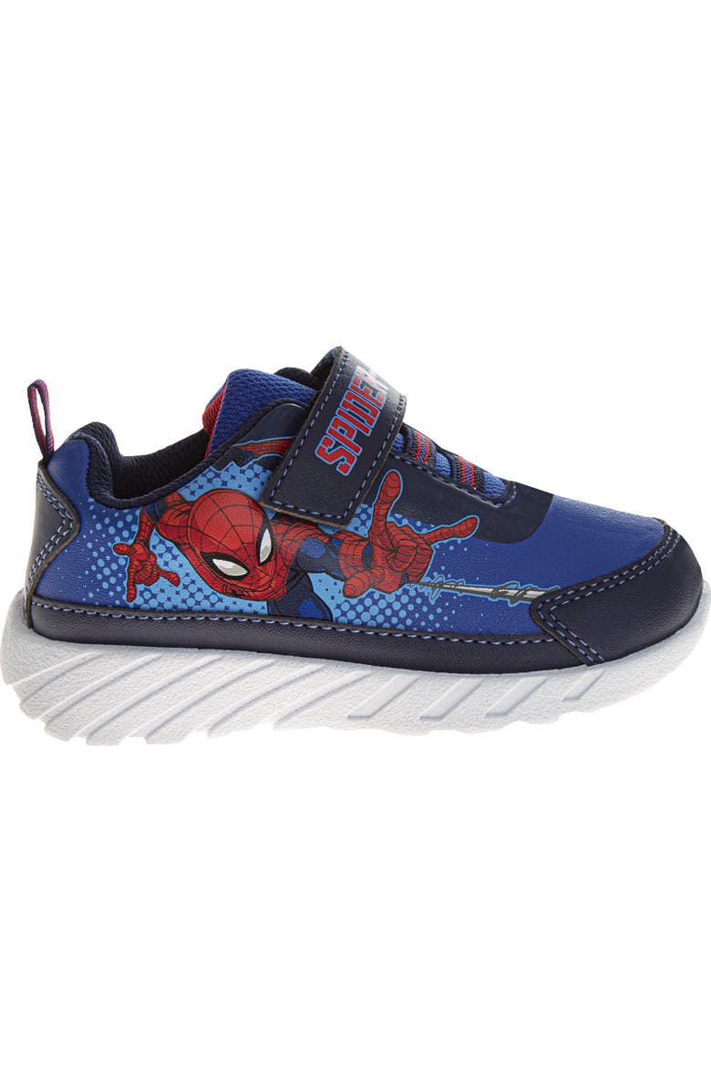 JOSMO Kids' Marvel Spider-Man Sneaker, Alternate, color, Blue/ Red
