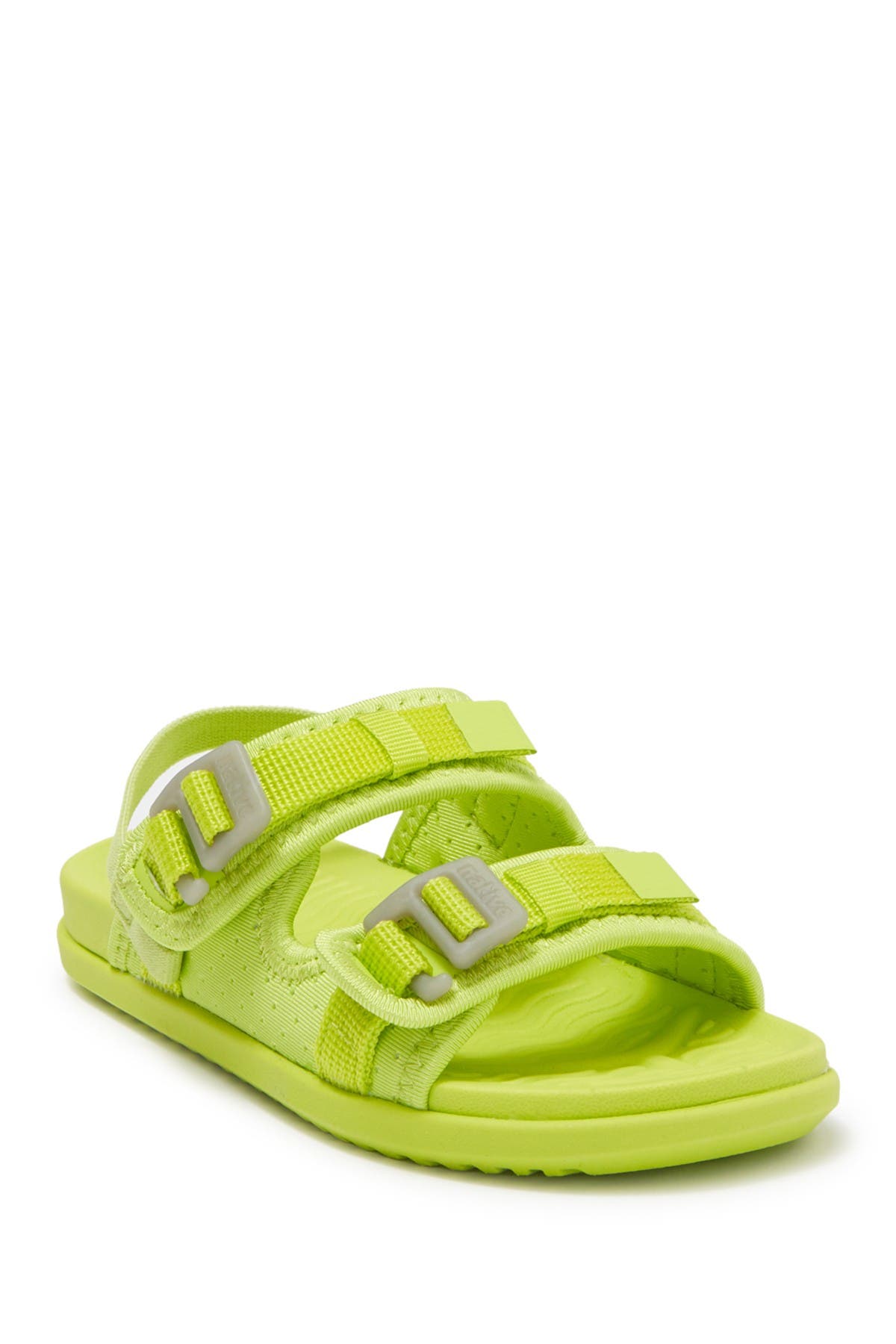 Davis Water Friendly Sandal, Main, color, CHARTREUSE GREEN