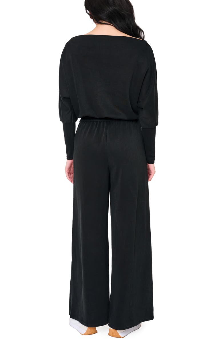 GIBSONLOOK Everywhere Slouchy Jumpsuit, Alternate, color, Black