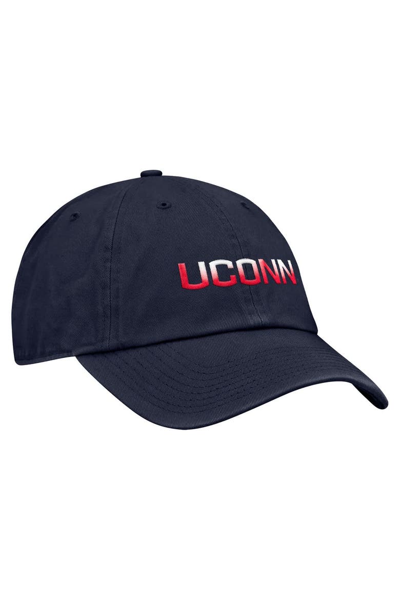 Men's Nike Navy UConn Huskies Club Adjustable Hat, Alternate, color, Navy