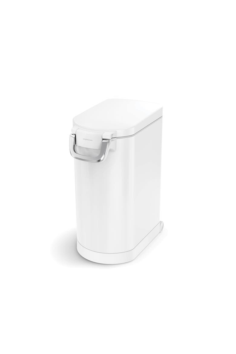 large pet food can, Main, color, White