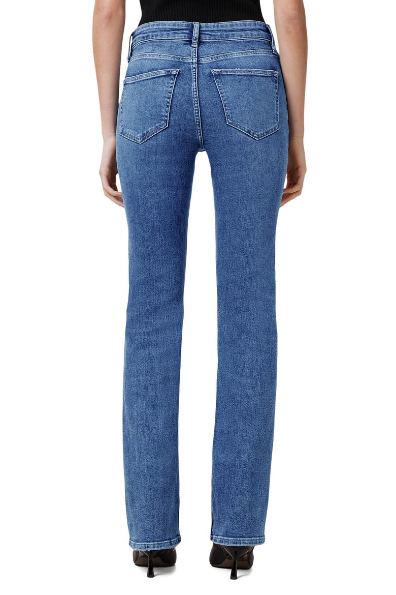 Haldan Mid Rise Slim Bootcut Jeans, Alternate, color, MID INDIGO