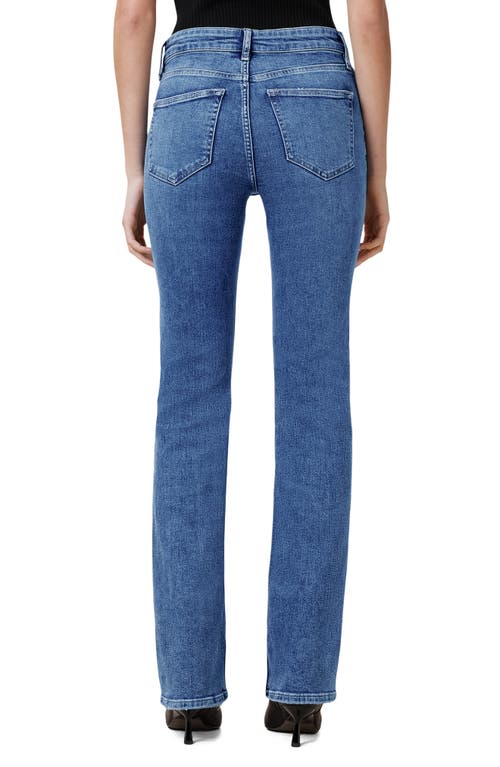 Allsaints Haldan Slim Bootcut Jeans In Mid Indigo