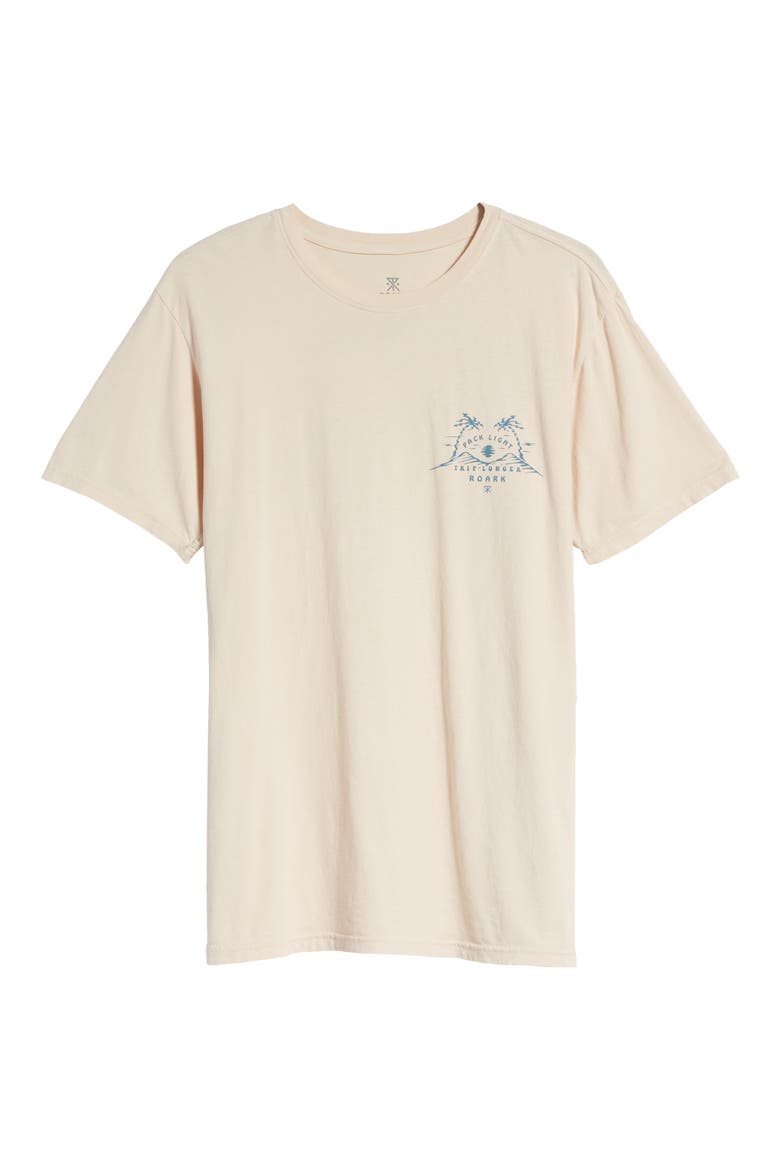 Men's Pack Light Trip Longer Graphic Tee, Alternate, color, FADED PINK