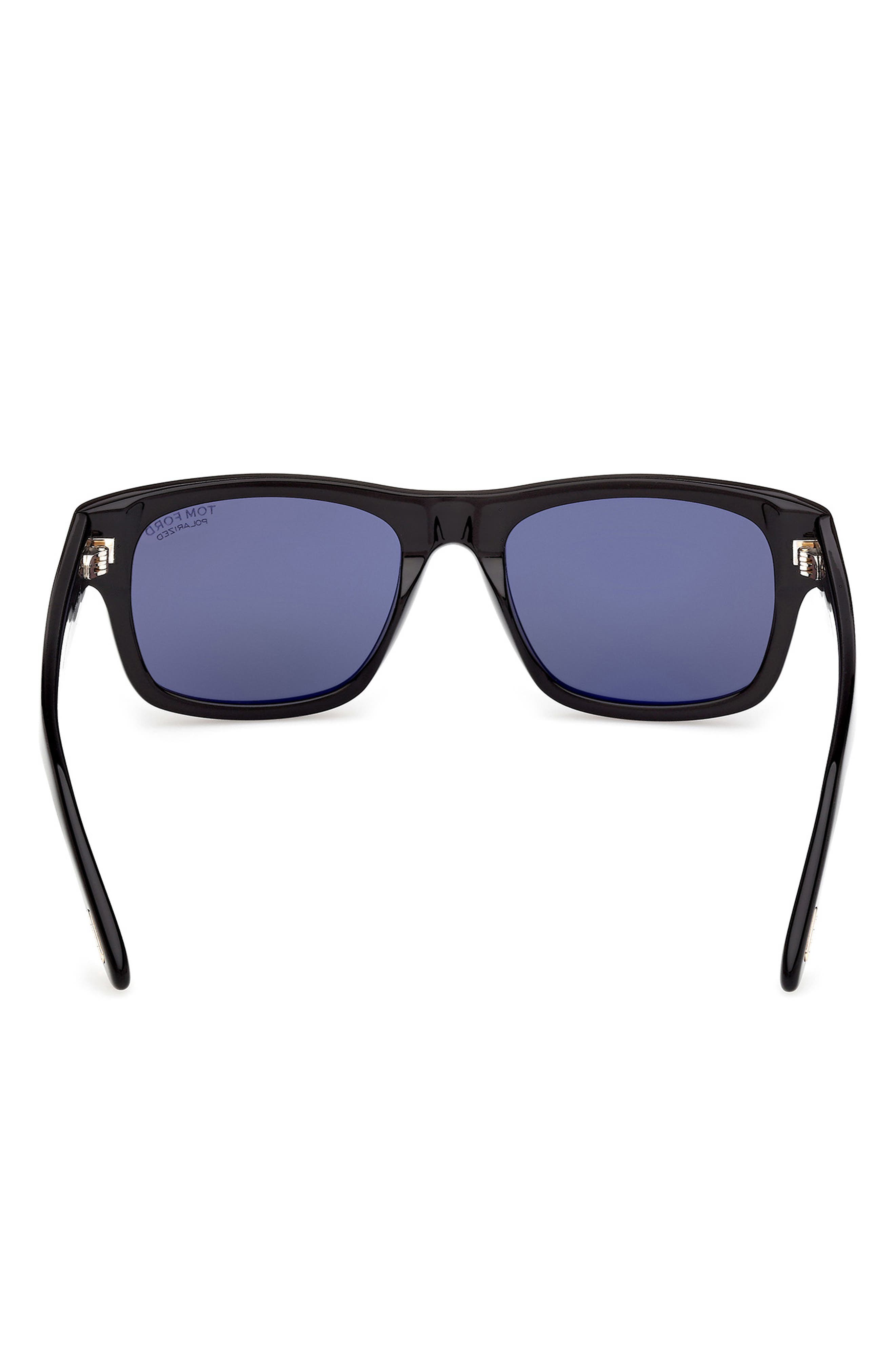 TOM FORD Smith-02 55mm Polarized Rectangular Sunglasses (Men) | Nordstrom