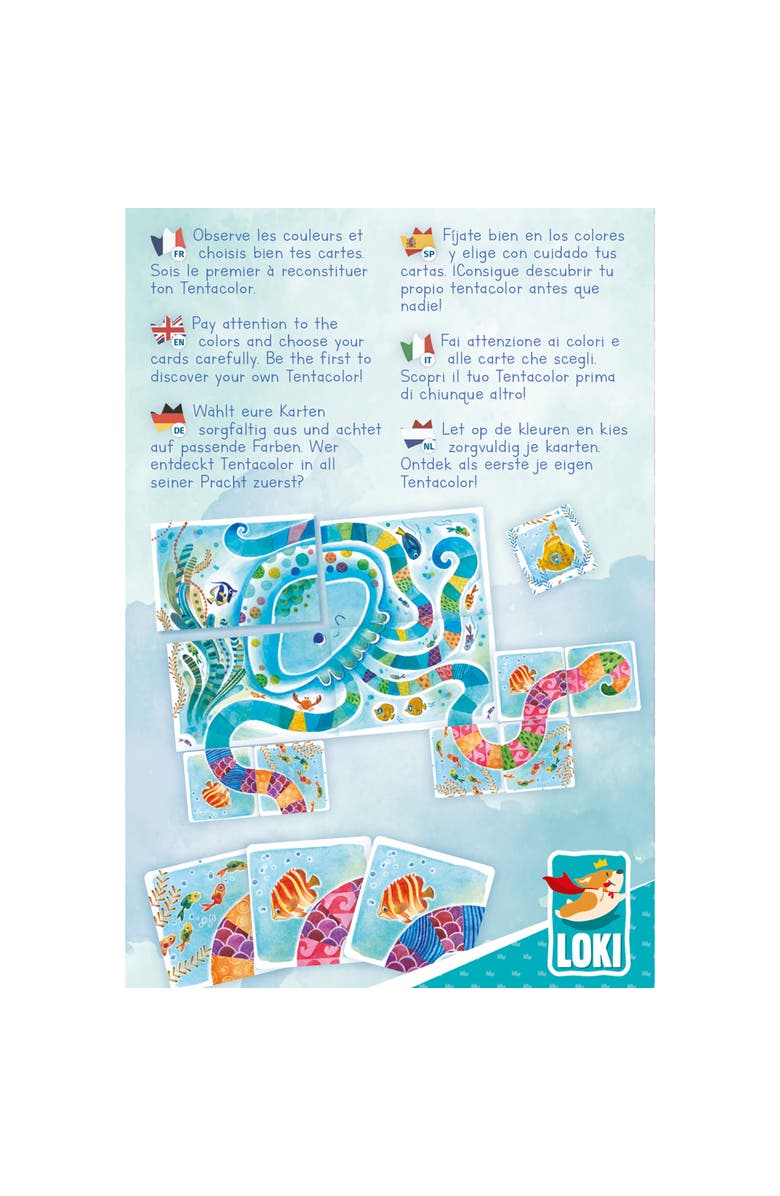 LOKI Tentacolor Ocean Explorer Drafting Game, Kids & Family 4+, Alternate, color, 