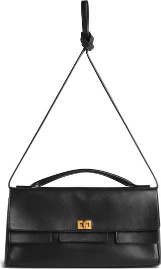 クラッチバッグ BALENCIAGA 'Bel Air' clutch Black Balenciaga Bel Air Clutch in Black | Lyst