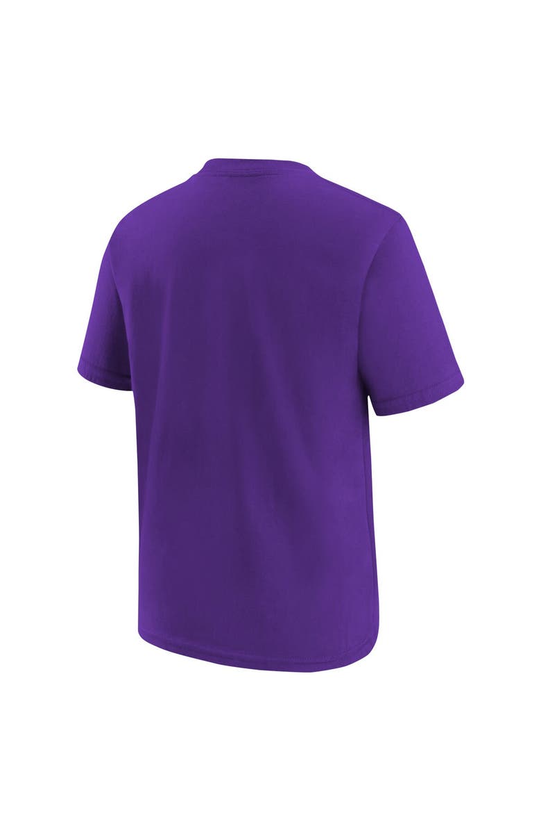 Nike Youth Nike Purple Sacramento Kings Swoosh T-Shirt, Alternate, color, 