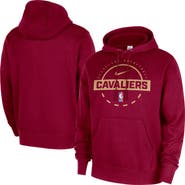 Nike Men's Nike Wine Cleveland Cavaliers 2025/26 Authentic Practice Club Pullover Hoodie