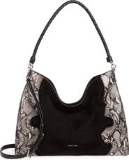 Veronica Beard Vida Leather Shoulder Bag