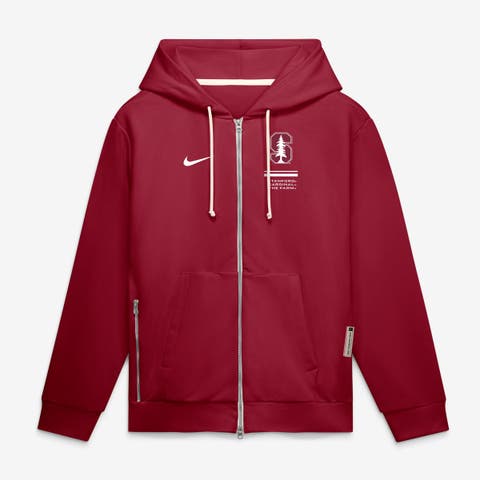Men's Nike Cardinal Stanford Cardinal 2026 Sideline Standard Issue Dri-FIT Full-Zip Hoodie