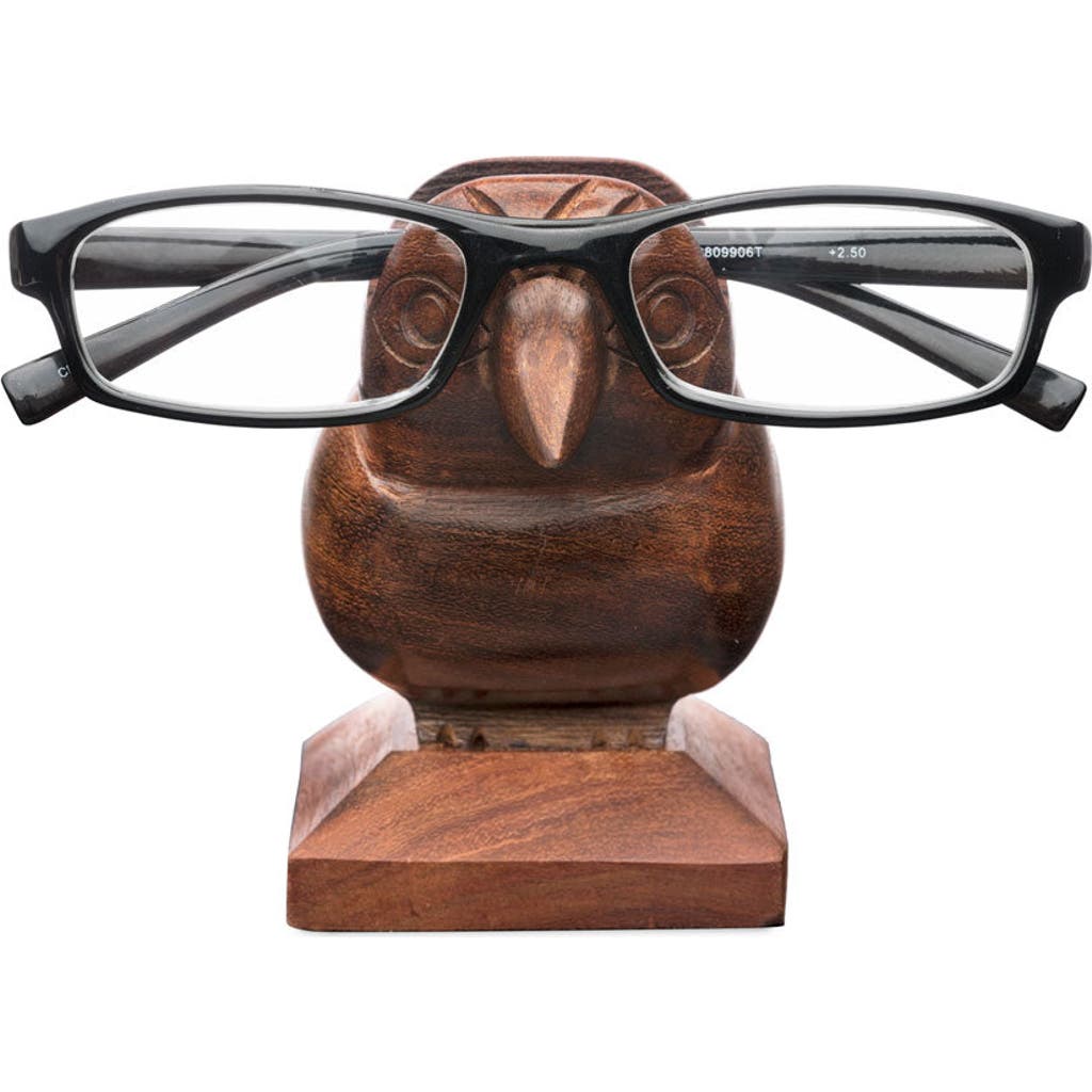 Matr Boomie Sparrow Eyeglass Holder Stand In Brown