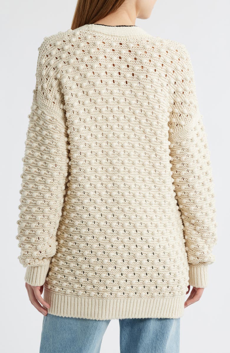 FRAME The Bauble Cotton Cardigan, Alternate, color, 