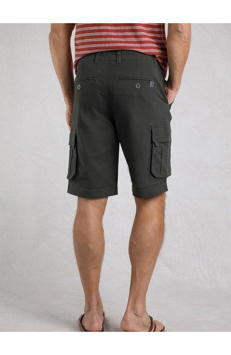 Weird Fish Rigney Cargo Shorts, Alternate, color, Washed Black