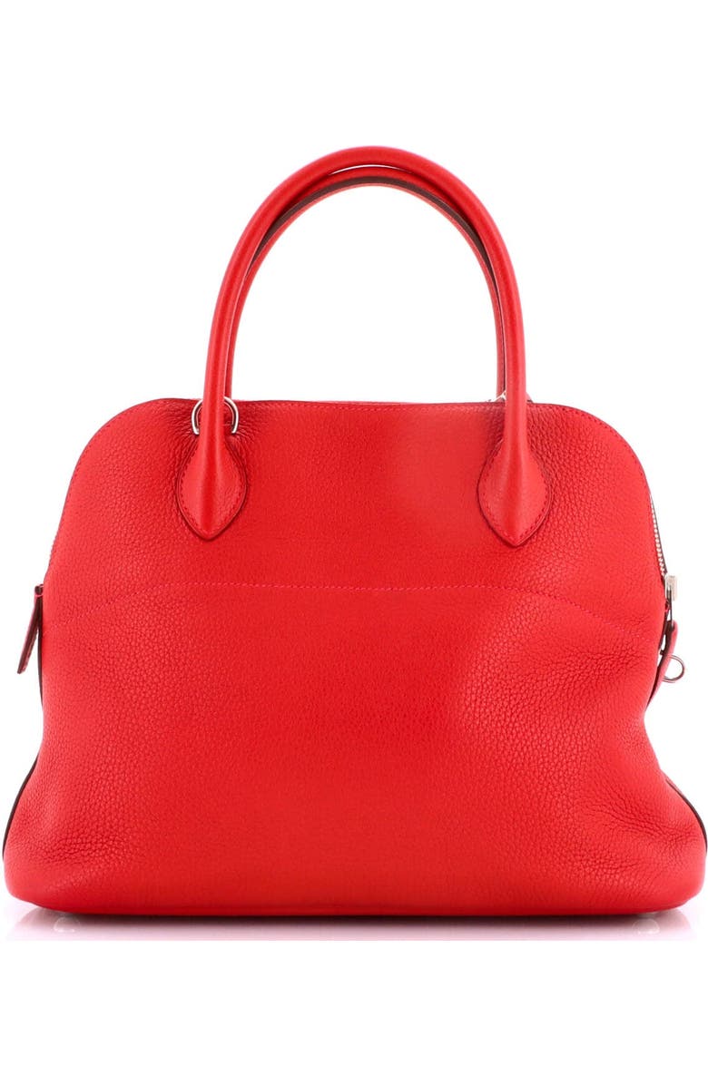 Pre-Owned Hermes Bolide Bag Clemence 31, Alternate, color, Rouge Casaque