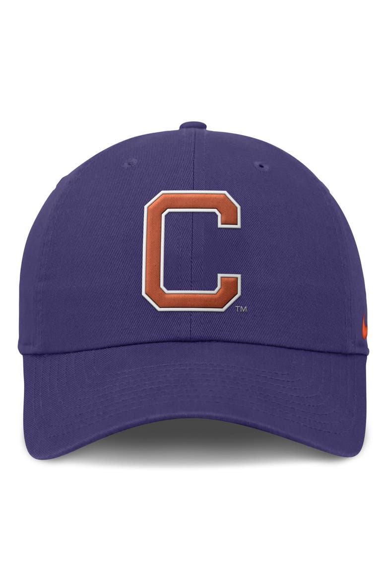 Men's Nike Purple Clemson Tigers Club Dri-FIT Adjustable Hat, Alternate, color, Purple