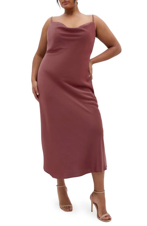 Satin Slipdress (Plus)