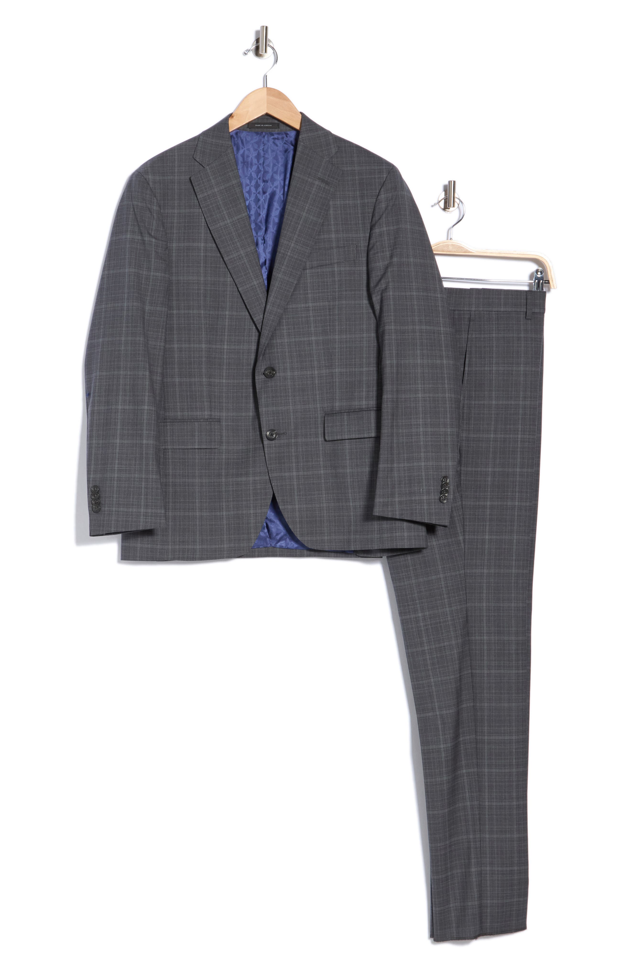 Expo Plaid Wool Suit