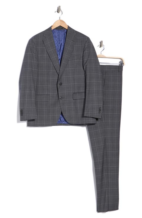 Expo Plaid Wool Suit