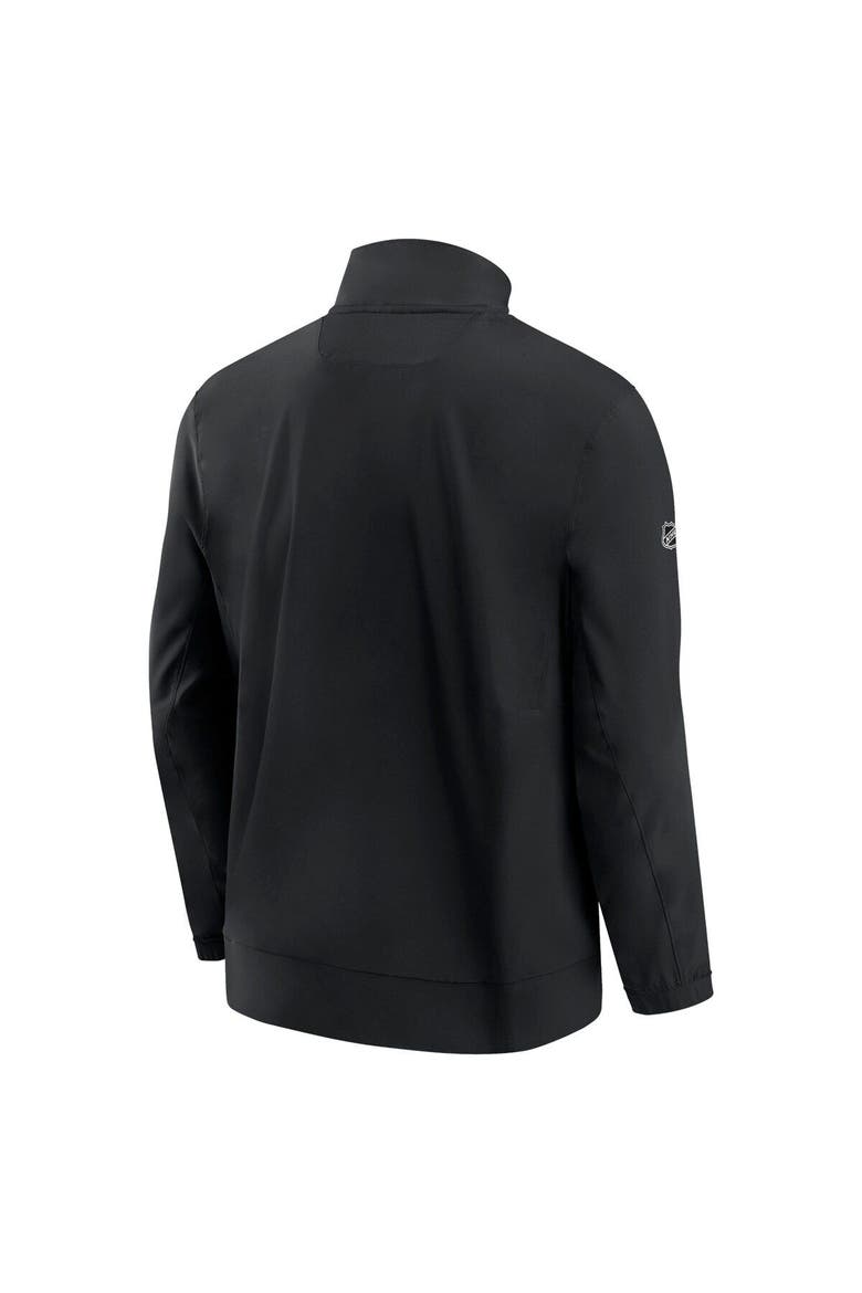 Men's Fanatics Branded Black Philadelphia Flyers Authentic Pro Rink Coaches Full-Zip Jacket, Alternate, color, Black