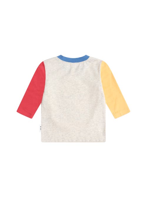 Huxbaby Choo Choo Huxbear Longsleeve Top In White