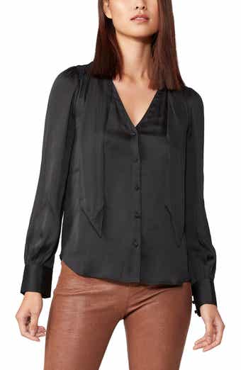 PAIGE Cleobelle Tie Neck Blouse