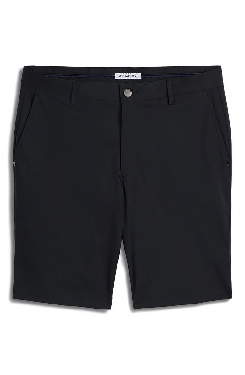 ASHWORTH GOLF Classic Stretch Short, Main, color, Black