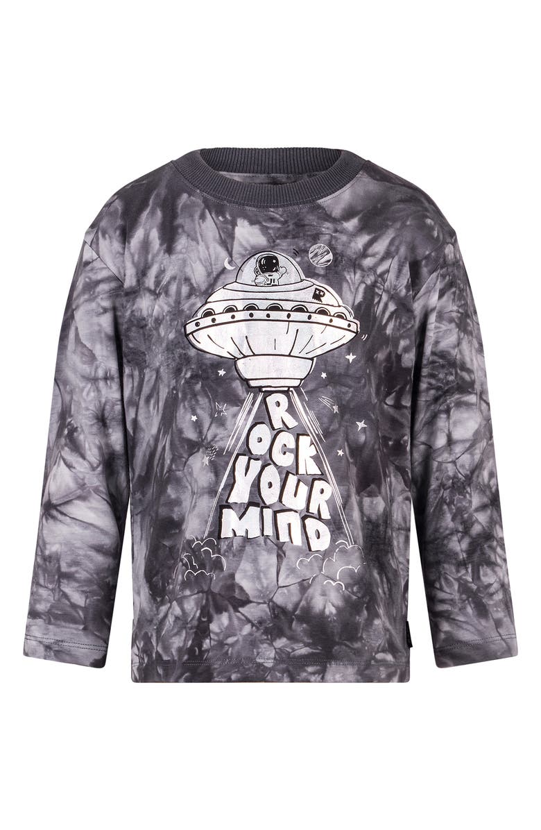Rock Your Kid Kids' Jersey Graphic T-shirt, Main, color, Space Grey