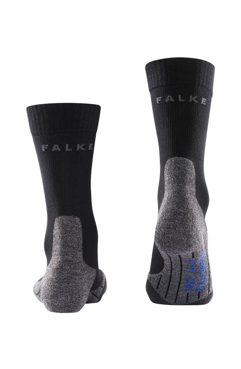 Falke TK2 Explore Cool Hiking Socks, Alternate, color, Black-Mix