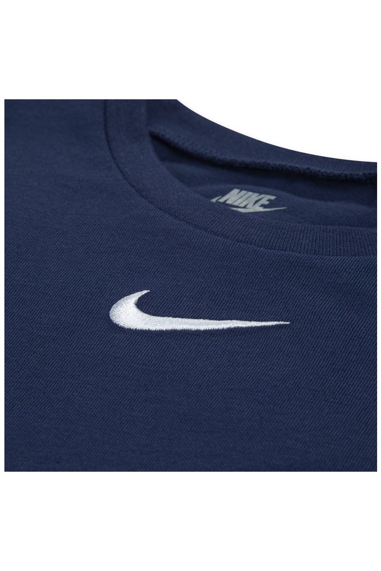 Kids' T-Shirt & Shorts, Alternate, color, MIDNIGHT NAVY