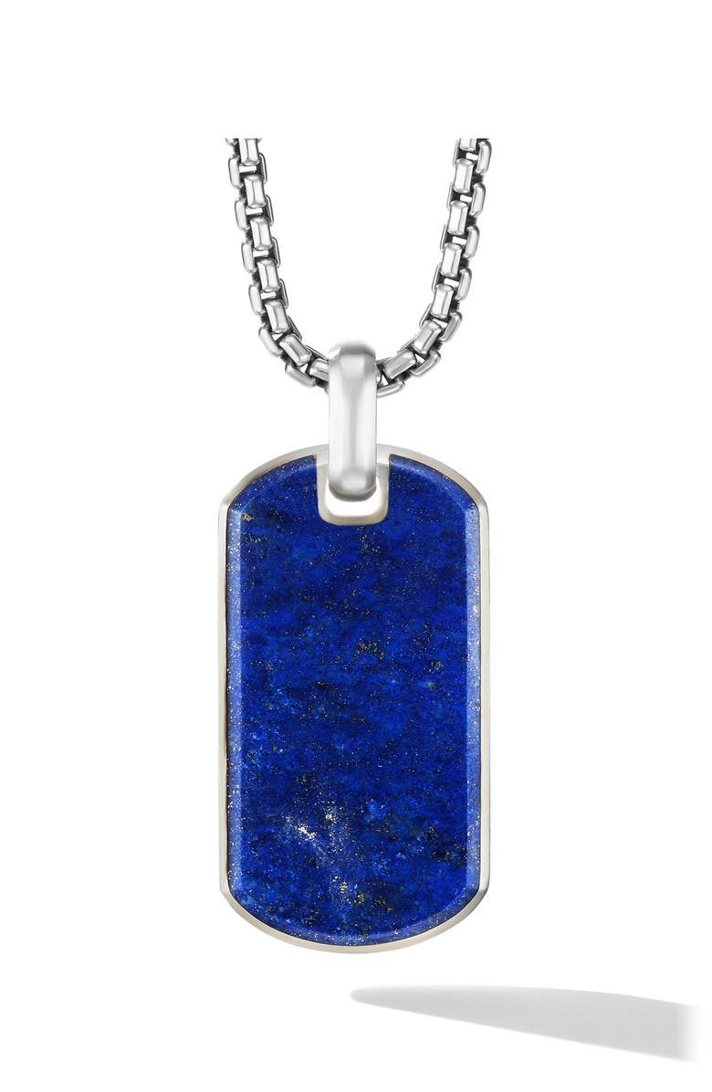 David Yurman Streamline<sup>®</sup> Tag with Lapis, Main, color, 