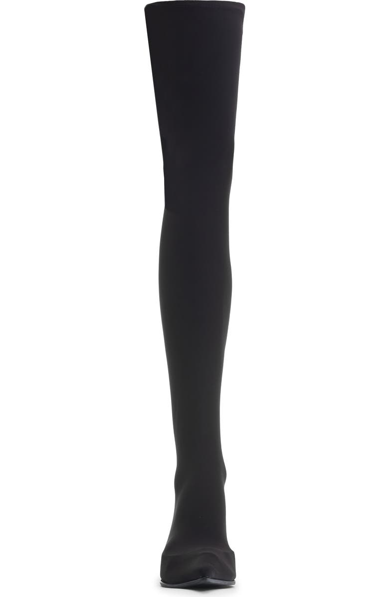 Dolce&Gabbana Lollo Pointed Toe Thigh High Boot, Alternate, color,