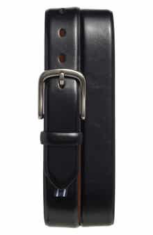 Derby Faux Leather Dress Belt