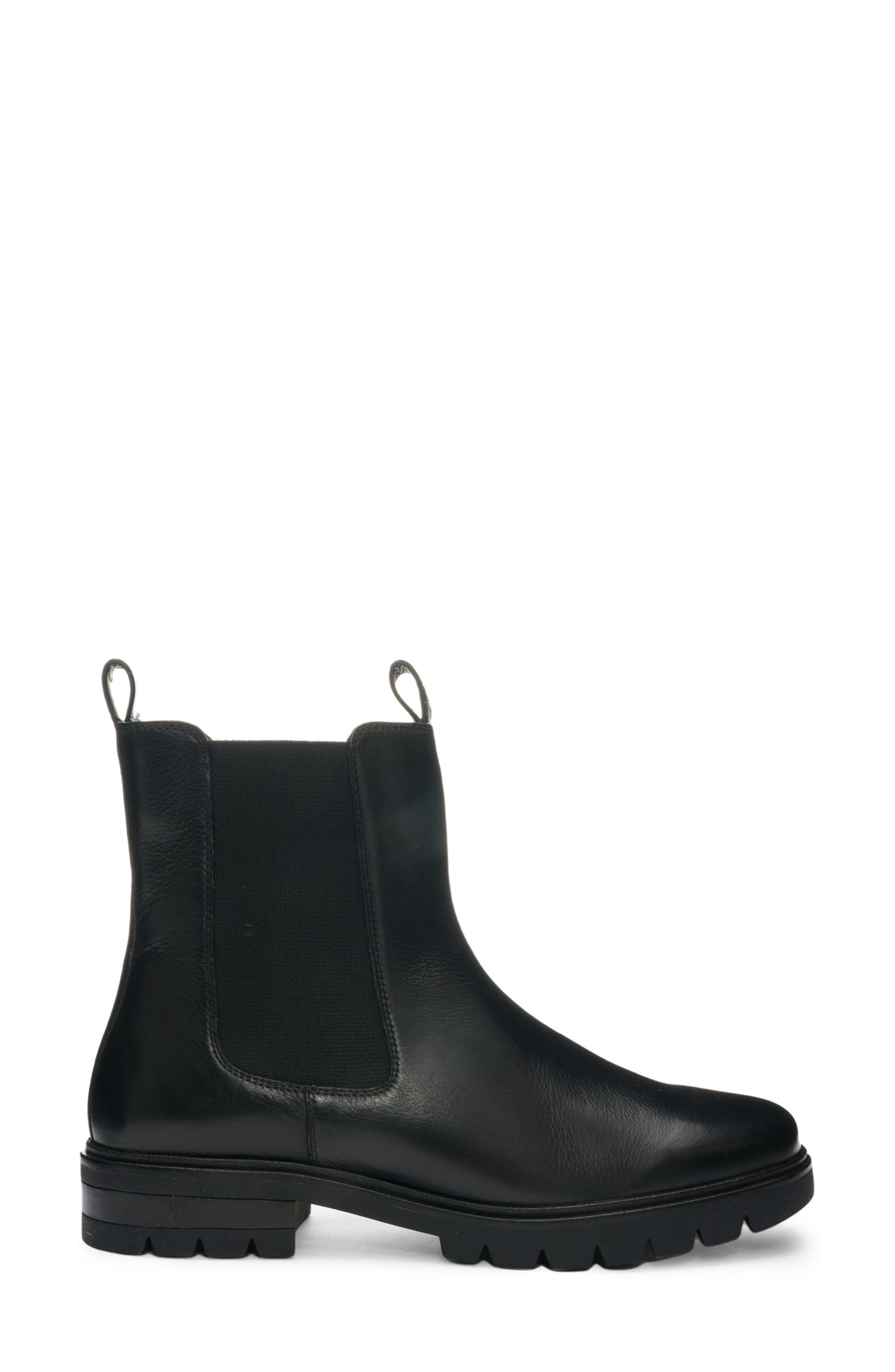 Clover Bootie, Alternate, color, BLACK