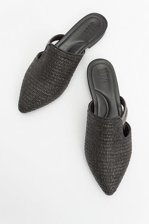 Prologue Shoes Pesa Woven Slippers In Animal Print