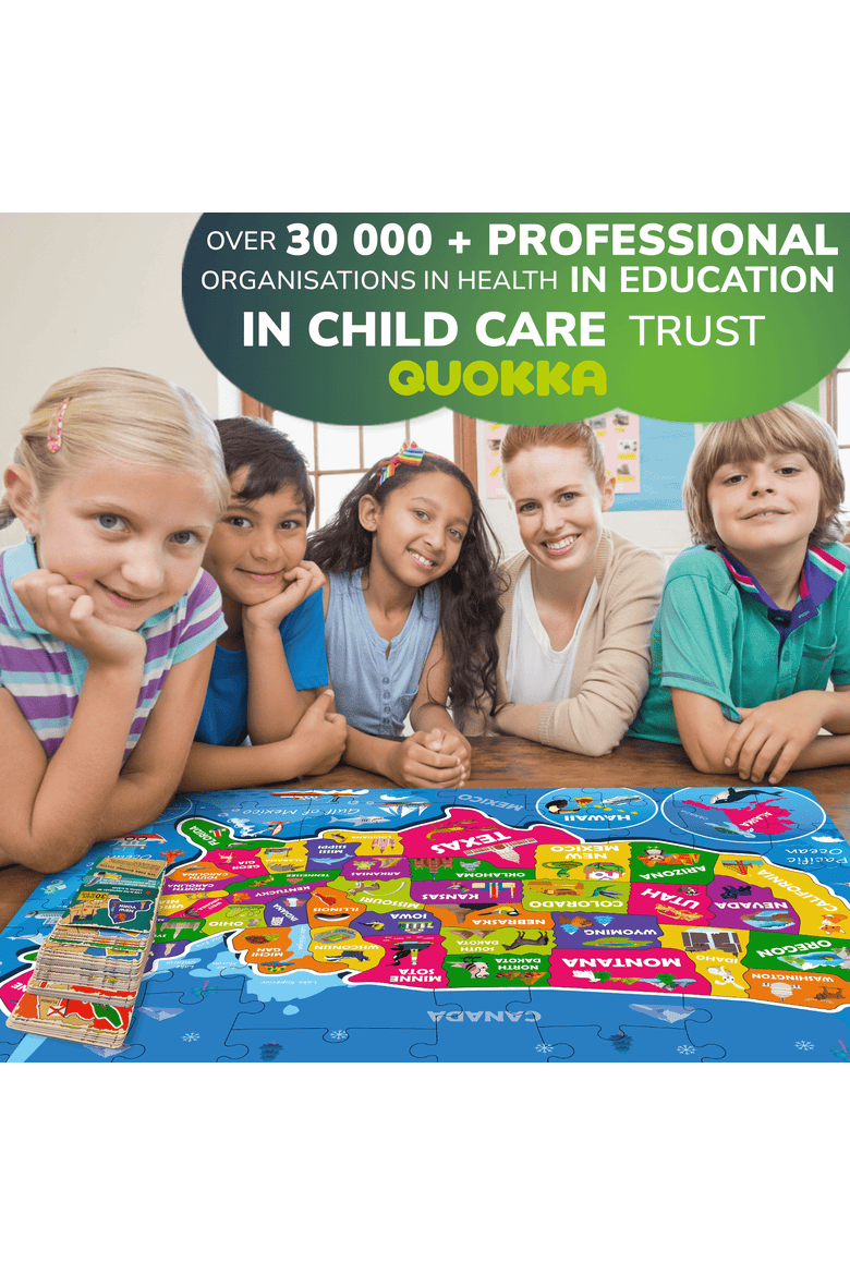 Jigsaw Puzzles for Kids - 70 & 150 Piece Search & Find Riddle Puzzle Set with Flash Cards, Alternate, color, 70Pcs USA
