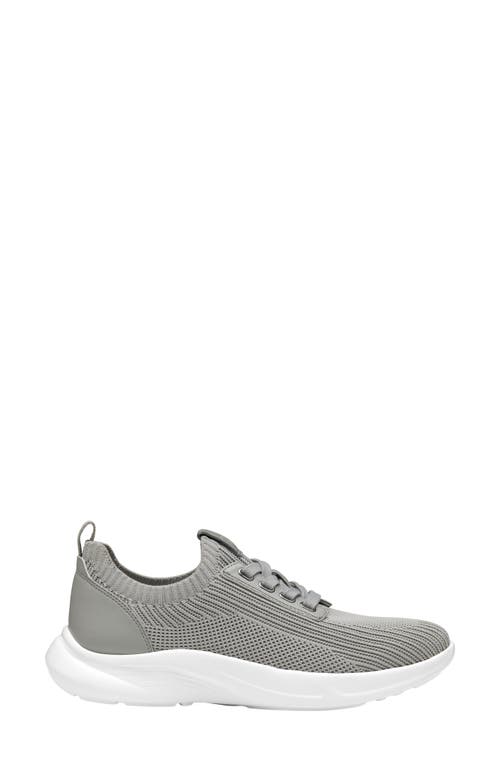 Johnston & Murphy Escape Knit Sneaker In Gray Knit