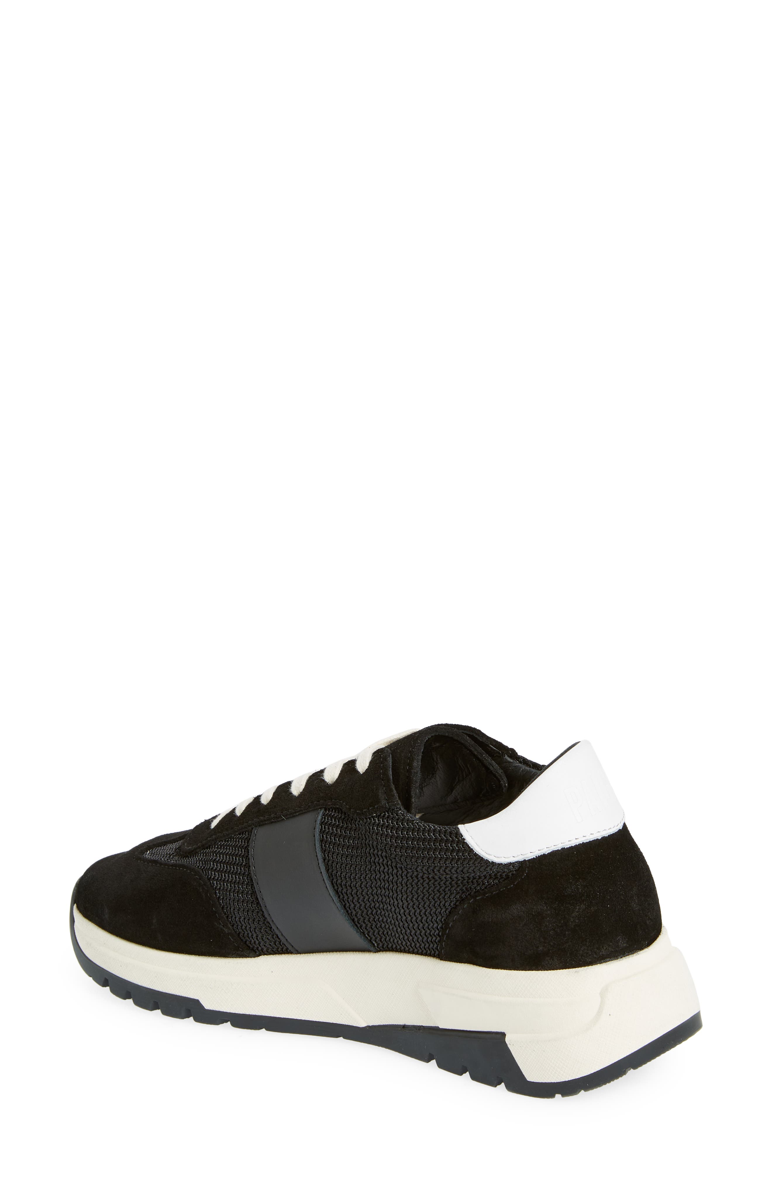 PAIGE Maya Mixed Media Sneaker, Alternate, color, 