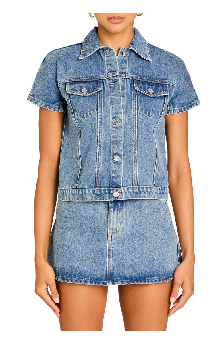 SER.O.YA Magda Cap Sleeve Jacket, Main, color,