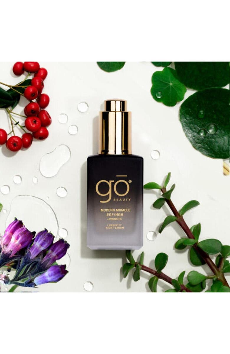 Go Beauty MODERN MIRACLE - EGF/hGF + Active Probiotic, Night Serum 1oz, Alternate, color, NO COLOR