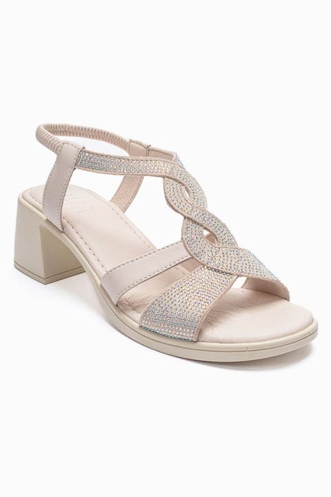 Dolen Leather Chunky Sandal