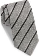 Jack Victor Bourette Silk Stripe Tie