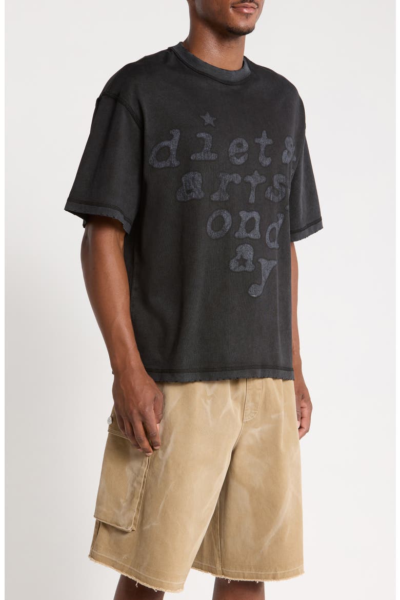 Eye Exam Graphic T-Shirt, Alternate, color, VINTAGE BLACK