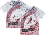 Mitchell & Ness Men's Mitchell & Ness White Arizona Cardinals Team Burst Sublimated T-Shirt